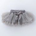 thumbnail image 3 of GYRATEDREAM Newborn Infant Girls Soft Fluffy Mesh Tutu Skirt with Diaper Cover Toddler Baby Soft Layered Tulle Dress Mini Skirt for 0 Month-2 Years, 3 of 6