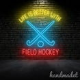 thumbnail image 5 of Handmadetneonsign Life Is Better With Field Hockey Neon Sign, Sport Led Light, Hockey Wall Art 67687, 5 of 5