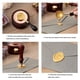 thumbnail image 4 of FLhrweasw 100x Star Retro Sealing Wax Bead Fire Painting Grano para Sello (Azul Agua), 4 of 9