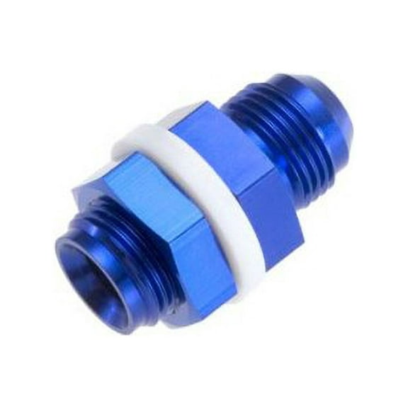 Red Horse Performance 8832-08-1 RHP8832-08-1 -08 MALE AN/JIC WITH 2 TEFFLON WASHERS AND INSIDE FLOW CHAMFER - BLUE