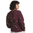 thumbnail image 2 of Champion LIFE Women's Reverse Weave Crew-Tossed C Logos, Venetian Purple, Small, 2 of 2