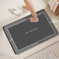 thumbnail image 6 of Pklyzj Summer Savings Clearance Bath Mat Bathroom Mat Rug Non Slip Super Absorbent Stain Proof Quick Dry Thin Bathroom Rug Bath Mats For Bathroom Floor Bathtub Vanity Bathmat Bath Rug Easy Car Bathro, 6 of 6