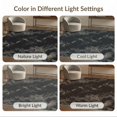 thumbnail image 7 of ODIKA 8'x10' Washable Area Rug Abstract Crisp Tan Printed Edges Subtle Blending Rectangular for King Size Bedroom Under Bed, Master Suite, Non-Shedding, Easy Care, 7 of 7