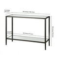 thumbnail image 5 of Evelyn&Zoe Modern Mirrored Console Table with Glass Top, 5 of 8