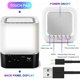 thumbnail image 2 of Dispositivo innovador 5 en 1 que combina altavoz multifuncional, luz nocturna portátil, lámpara de mesa colorida regulable con control táctil, lámparas de noche para dormitorio, sala de juegos,, 2 of 5