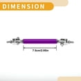 thumbnail image 4 of Unique Bargains 2pcs 7.5cm/2.95in Adjustable Front Bumper Lip Splitter Strut Rod Tie Purple, 4 of 6