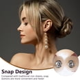 thumbnail image 2 of Miangastore 3 Pcs Fer à Friser en Nylon, Créateur de Chignon, Support de Queue de Cheval, Rouleau à Boucles, Accessoires de Coiffure DIY, 2 of 8