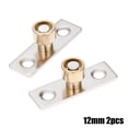 thumbnail image 1 of 2pcs Wooden Door Sliding Guide Locator Stopper Cabinet Drawer Slides Hardware, 1 of 1
