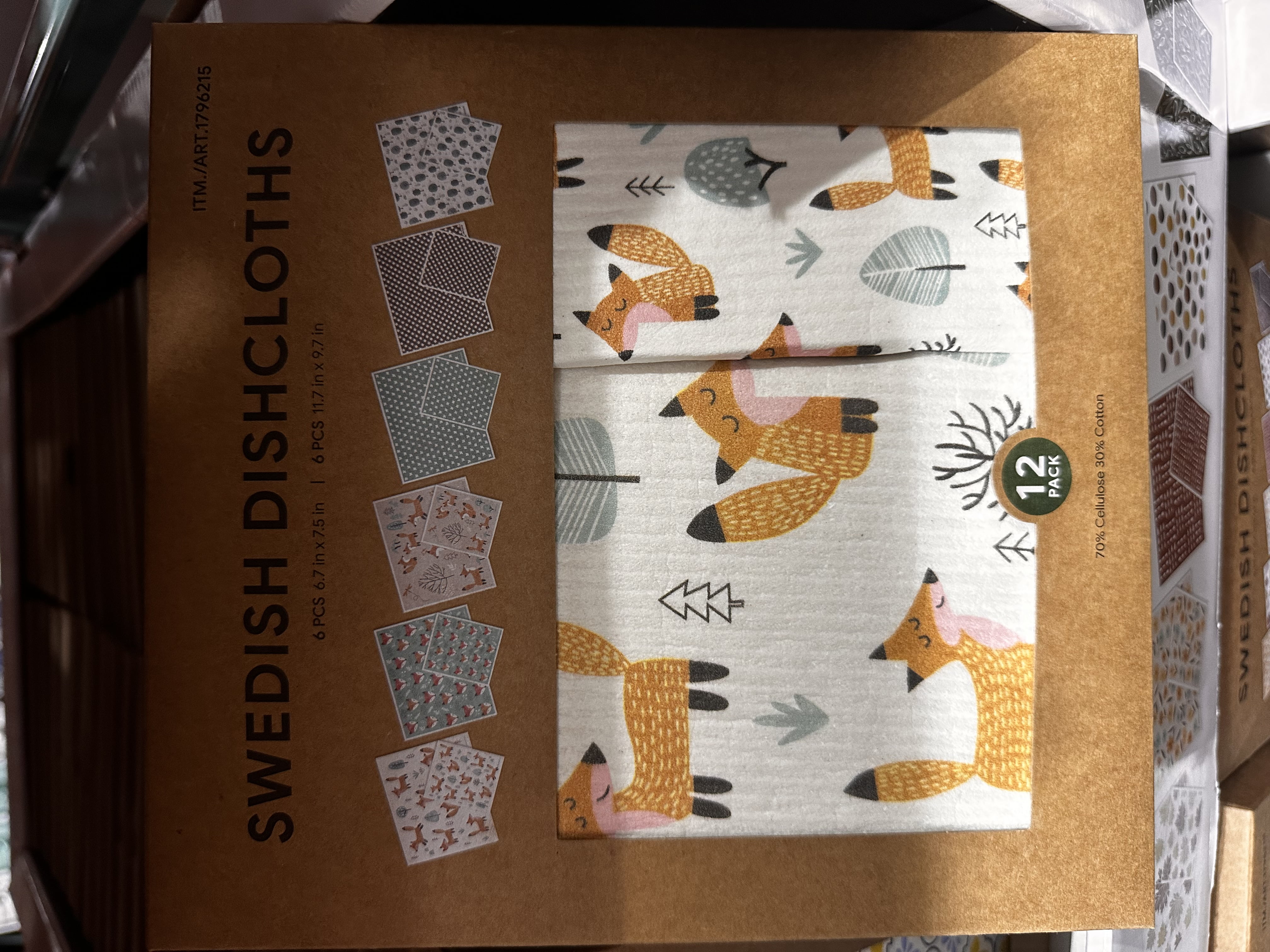 Swedish Dishcloths Reusable Assortment