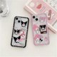thumbnail image 3 of Funda Kawaii para iPhone 14 PRO (2 unidades), diseño de diablillo adorable y divertido, única, ideal como regalo para mujeres y niñas, ideal como regalo para esposas., 3 of 5