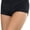 Cheeky Boyshorts - Black, variant on ToBeInStyle Women's Micro Mini Rave Booty Shorts Hipsters Cheeky Boyshorts - Turquoise