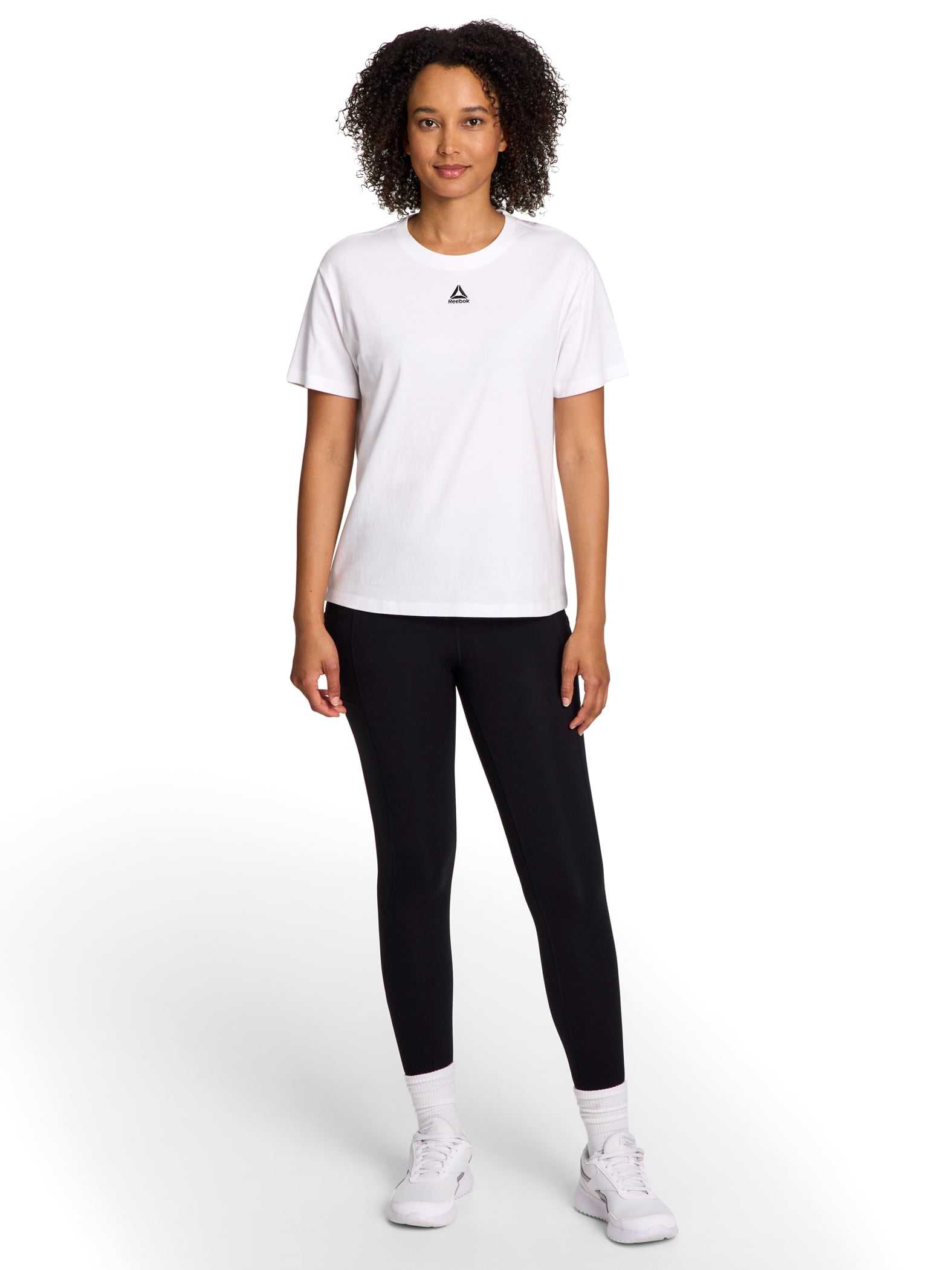 Reebok Women's Embroidered Essence Short Sleeve Tee, Sizes XS - XXXL