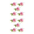 thumbnail image 3 of Toystoory 5X flor artificial planta falsa decoración de la boda mano de obra exquisito atractivo arreglo multiusos jardín Type3 NO3, 3 of 6