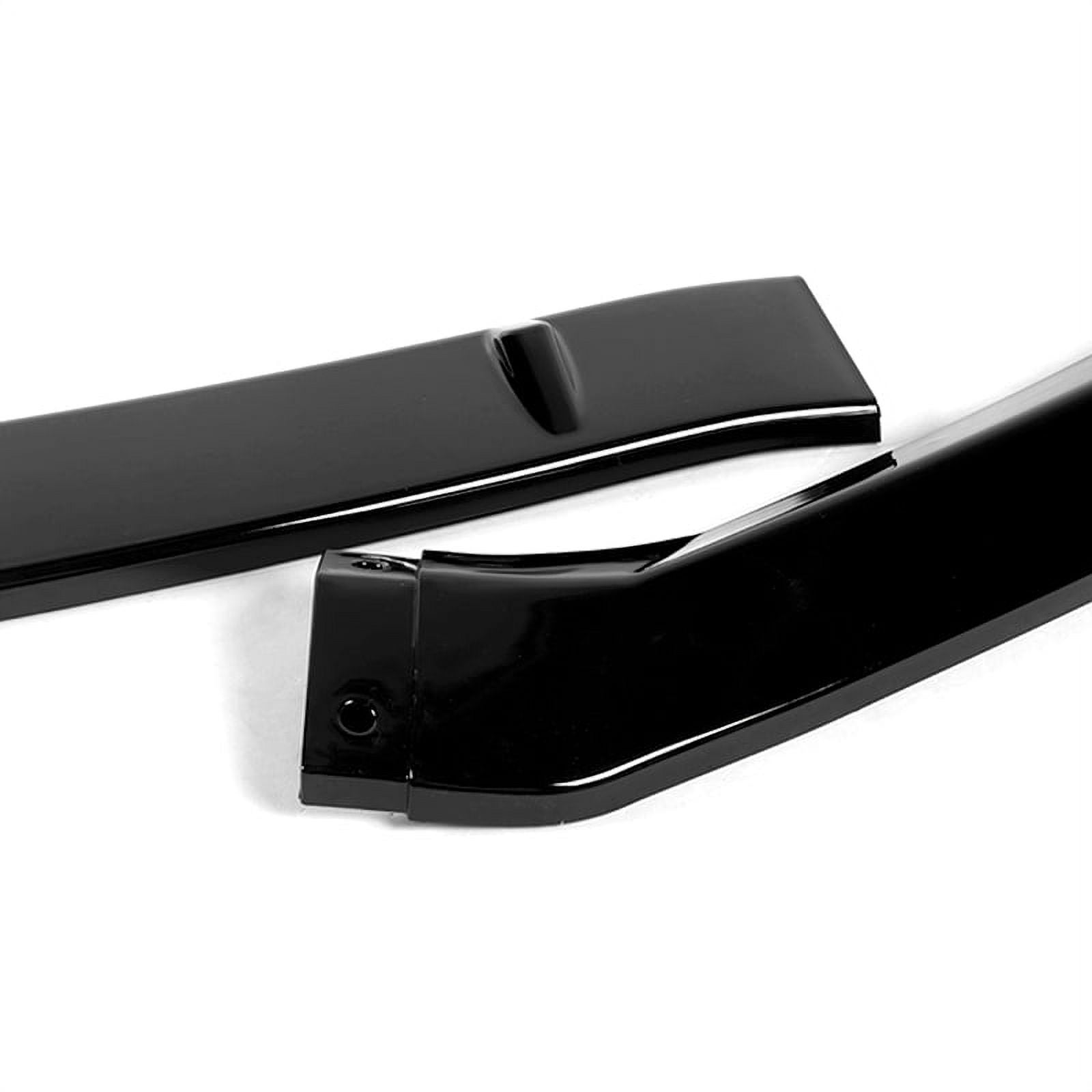 Stay Tuned Performance For 2016-2018 Nissan Maxima GT-Style Painted Black Front Bumper Body Spoiler Lip