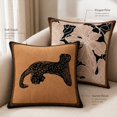 thumbnail image 3 of Throw Pillow Covers 18x18 Inch, Decorative Square Pillowcases, Farmhouse Holiday Cushion Covers for Couch Sofa Living Room Bedroom Outdoor Home Decor, 3 of 4