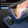 thumbnail image 4 of Case for Xiaomi Redmi Note 11 Pro, Heavy Duty Shockproof Military Grade Drop Tested Case for Xiaomi Redmi Note 11 Pro+,Super Sturdy Bumper Rugged Cover for Mi Redmi Note 11 Pro/Pro+ HD Blue, 4 of 12