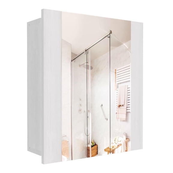 Botiquin para Baño con Espejo Niki Blanco blanco