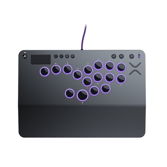 Victrix™ Pro KO™ Leverless Fight Stick for PlayStation 4/5 & PC, Metallic Grey