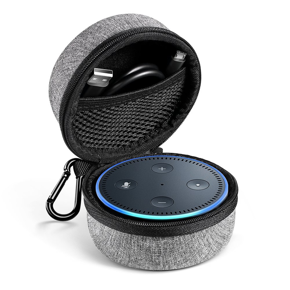 UGREEN Carrying Case Compatible for Echo Dot 2 Generation Travel
