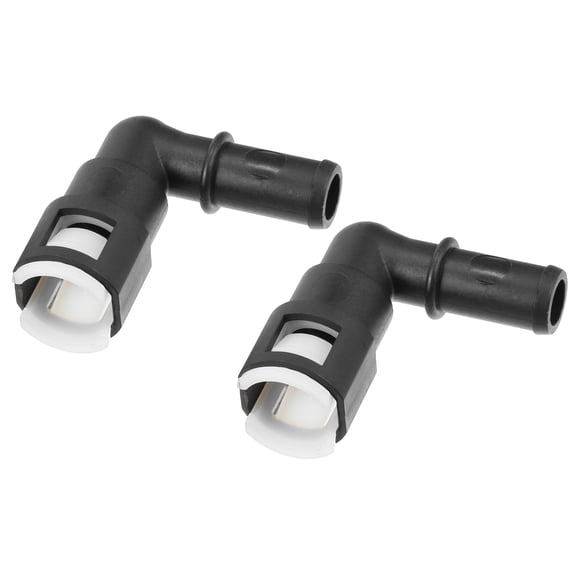 Unique Bargains 2 Pcs No.15119175 Heater Hose Connector for Buick Rainier 2004-2006 Heater Inlet Pipe Connector Plastic