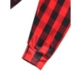 thumbnail image 3 of ZAXARRA Baby Girl?s Santa Claus Long Sleeve Tops and Plaid Long Pants Suit, 3 of 6