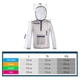 thumbnail image 7 of Windfall Mesh Top, Men Outdoor Anti-mosquito Fishing Mesh Hooded Long Sleeve Jacket Coat Top Suit, 7 of 7