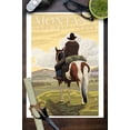 thumbnail image 3 of Montana, Last Best Place, Cowboy (9x12 Wall Art Print, Home Decor), 3 of 3