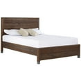 thumbnail image 2 of Camaflexi Baja Solid Wood King Platform Bed in Walnut, 2 of 7