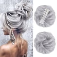 thumbnail image 2 of Perruque Chignon Décoiffé Perruque Ondulée Bouclée Chignon Décoiffé Extension de Cheveux Adaptée aux Dames et aux Filles Chignon pour Dames Bande pour Cheveux Accessoire de Cheveux Chignon pour Personne Paresseuse, 2 of 4
