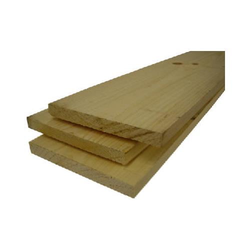 Alexandria Moulding Pine Board #2/BTR Premium Grade - Softwood Lumber - 1 In x 8 In x 4 Ft