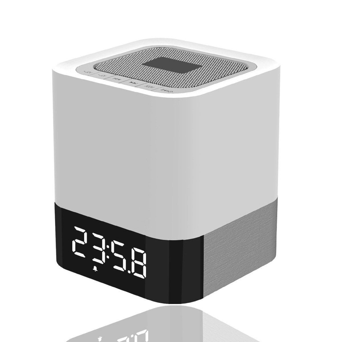 wireless bluetooth speaker with smart touch led mood lamp