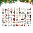 thumbnail image 2 of 100PCS Dripping Oil Alloy Mini Pendants Bracelet Accessories DIY Jewelry Decor Exquisite Pendants, 2 of 7