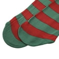 thumbnail image 6 of Inevnen Novelties Women's Adult Striped Tights Thigh High Stocking for Christmas Costume Accessory, 6 of 7
