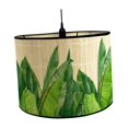 thumbnail image 2 of Milaget Drum Print Lamp Shade Lamp Shade Replacement Decoration Wicker Lamp Shade Rattan C, 2 of 9