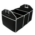 thumbnail image 6 of NICEXMAS Car Storage Box Nonwoven Car Trunk Storage Bag Folding Storage Bag Tool Bag Car Storage Box (Black, Random Style Handle), 6 of 6