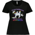 thumbnail image 3 of Inktastic I'm an Auntiecorn Like a Normal Aunt but Magical Women's Plus Size T-Shirt, 3 of 5