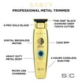 thumbnail image 5 of StyleCraft Saber Professional Cordless Hair Trimmer, Battery Powered, Gold, 5 of 10