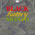 thumbnail image 4 of Inktastic Black History Month- Red, Green, Yellow Boys or Girls Baby Bodysuit, 4 of 5