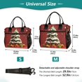 thumbnail image 2 of Large Insulated Lunch Bags for Women Men Leakproof Thermal Meal Lunch Tote Bag for Office Work Picnic Travel 3d Christmas Tree 9L, 2 of 6