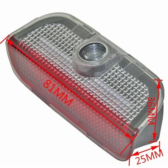 2 LED door lights, suitable for VW Golf 5 6 7 Passat B6/7 Jetta MK5 CC