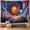 C, variant on XaaKee Tapestry Wall Hanging, Surreal Cosmic Landscape Crimson Sky Tapestry For Bedroom, High-Quality Polyester Large Wall Tapestry For Living Room Dorm, 60x40Inch