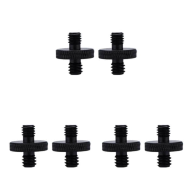 VONKY 2pieces Screw 1/4 Mount Adapter Easy To Carry Wide Applications Conversion Screw A26 M6 male 3Set