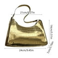 thumbnail image 3 of HongHeng Clutch Tote Handbags with Zipper Closure Crossbody Bags Shoulder Purse Handbag for Women, 3 of 6