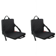 2X Heated Stadium Seats Cushion,Portable Heated Stadium Seats Pads for with Back Support for Outdoor Camping