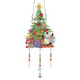 thumbnail image 1 of (Árbol Navidad-GSP113) Nuevos adornos cristal llamativos lágrimas rombo punto creativo placa cuentas cristal diamante (con diamantes en un lado) (con video), 1 of 10