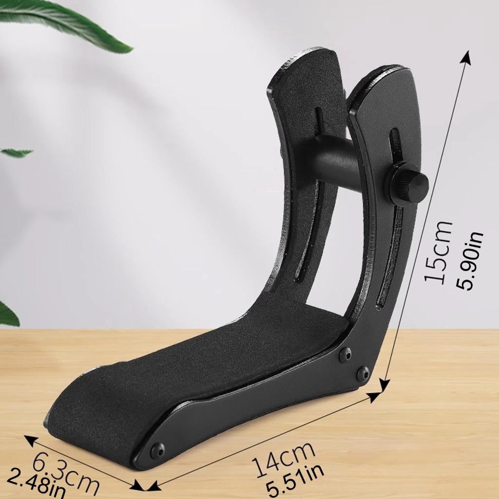 Yihuala Professional Electric Guitar Lap Aluminum Alloy Guitar Legs Holder with Soft Padding For Instrument Protections