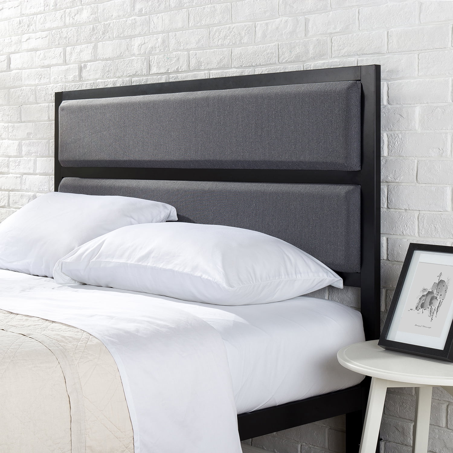 Mainstays Upholstered Metal Headboard Multiple Sizes Com
