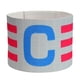 thumbnail image 1 of Brazalete Capitan Banda Ajustable Transpirable para Capitán de Fútbol (Gris), 1 of 3