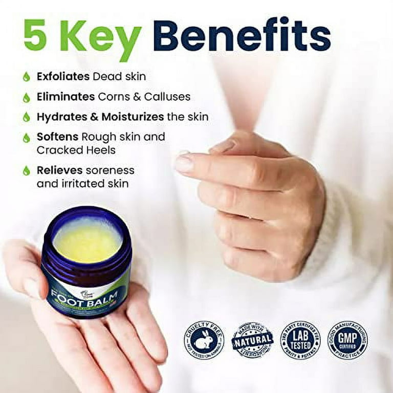 Heel Balm Stick Cracked Foot Repair Foot Cream For Dry Skin Heels Soothing  Moisturizer Callus Remover For Dry Irritated Feet With Vitamin E Tea Tree  Oil Foot Care Treatment For Women And