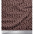 thumbnail image 1 of Soimoi Cotton Duck Fabric Leaves & Paisley Shirting Fabric Prints by Yard 42 Inch Wide, 1 of 1